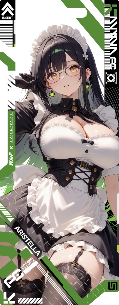 Pathfinder Chronicle 03 / Aristella acrylic tag artwork