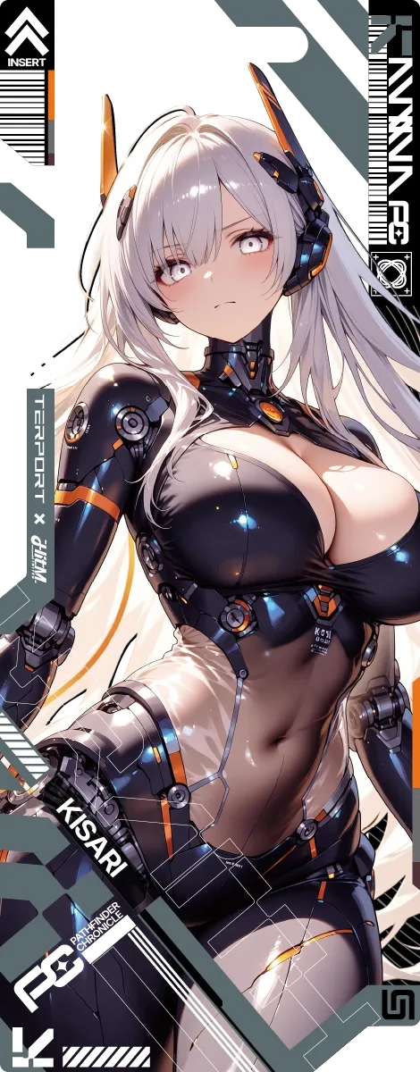Pathfinder Chronicle 05 / Kisari acrylic tag artwork